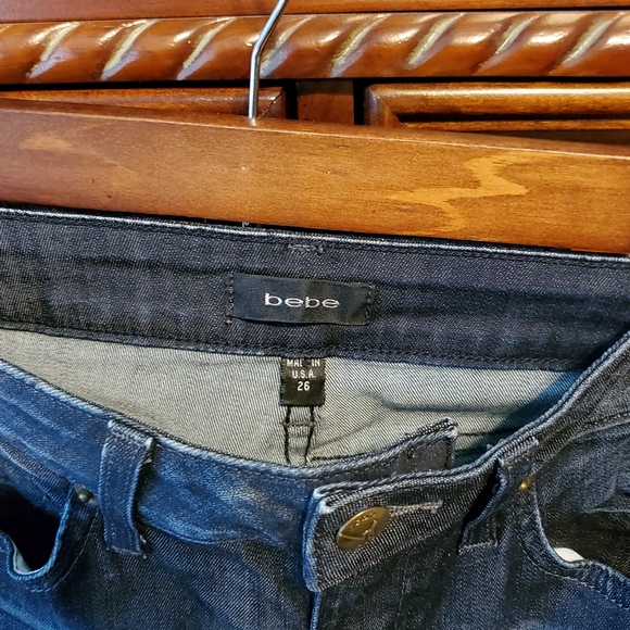 BEBE lowrise bootcut jeans size 26 - Picture 5 of 5